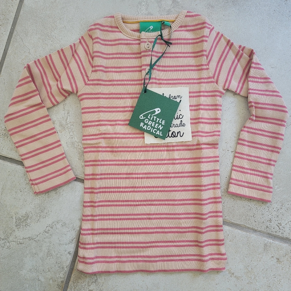 New Little Green Radicals long sleeve henley